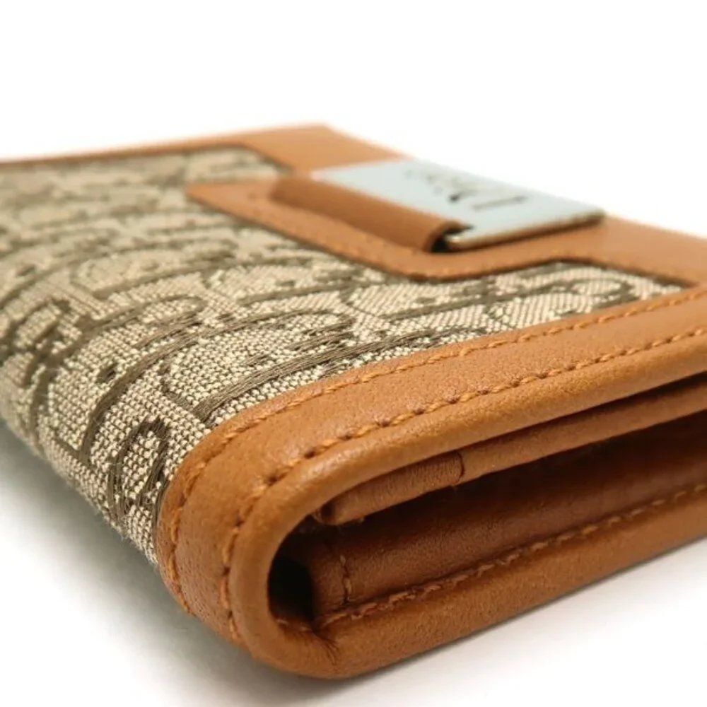 Christian Dior Street Chic Card Case Business Card Holder 0056 Trotter Canvas